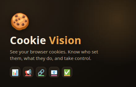 Cookie Vision Chrome Extension