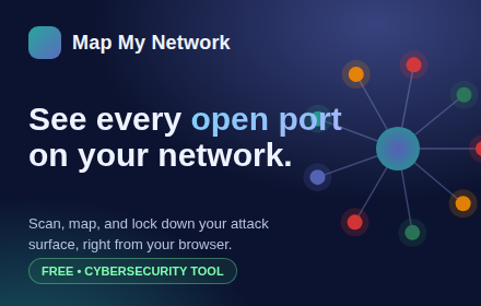 Map My Network Chrome Extension